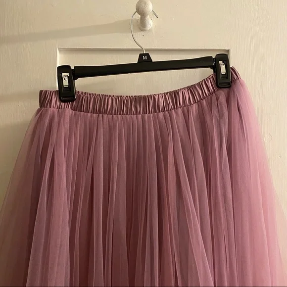 Handmade Lilac Tulle Skirt - Picture 2 of 2